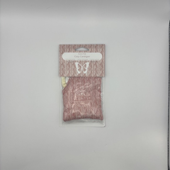 Scentsy Cozy Cardigan Scent Pak New Scented Fragrance Home Car Office - Picture 1 of 2